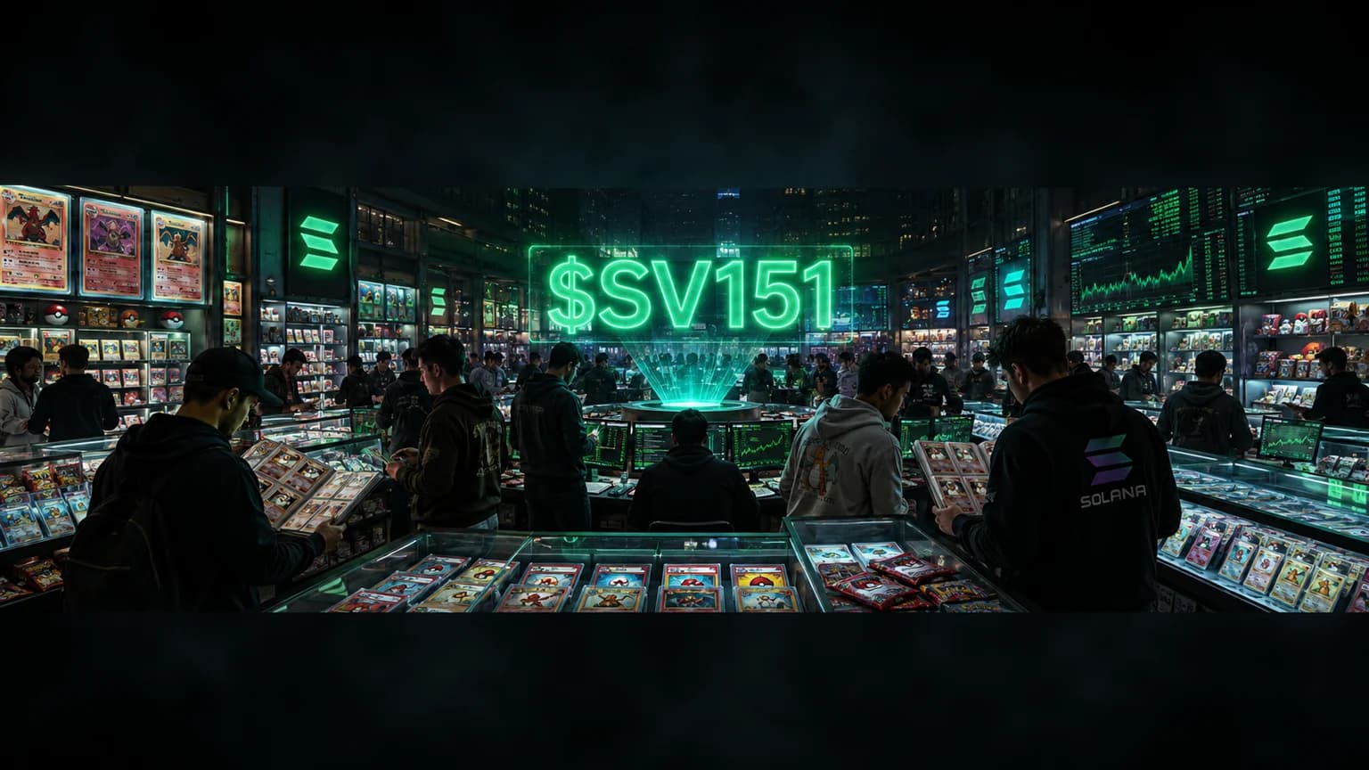 SV151 Turned Pokemon Card Nostalgia Into a Solana Runner With Surprisingly Orderly On-Chain Data