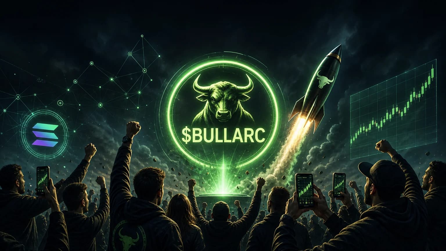 $BULLARC Turns Bull-Market Branding Into a $258K First-Hour Solana Sprint