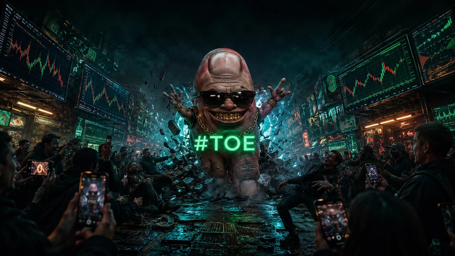 TOESCOIN Turned Pure Gross-Out Humor Into a 336% Solana Sprint, but the Creator Still Controls 35%