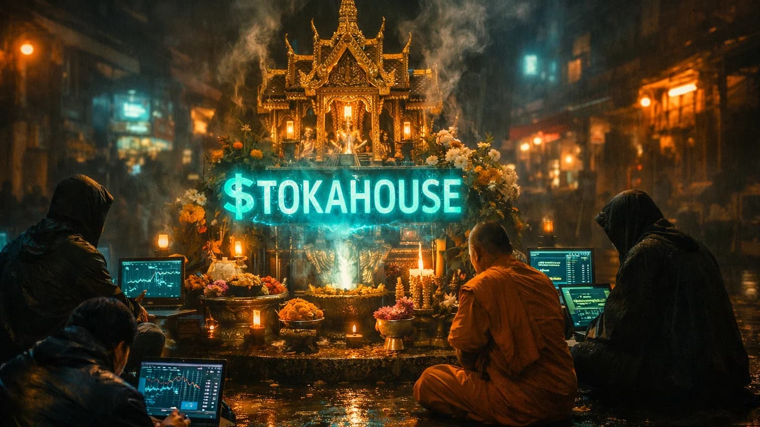 $8.6M in Volume and a 1,069% Pump — Solana Degens Are Building a Spirit House