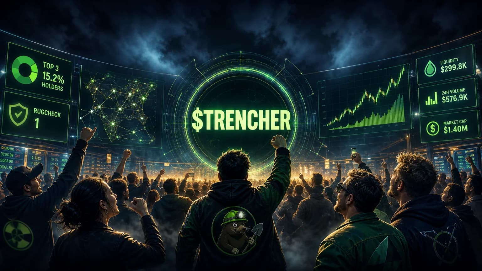 $TRENCHER Is Trading Like an Old-Internet Reprice, and the Solana Holder Base Looks Cleaner Than Usual