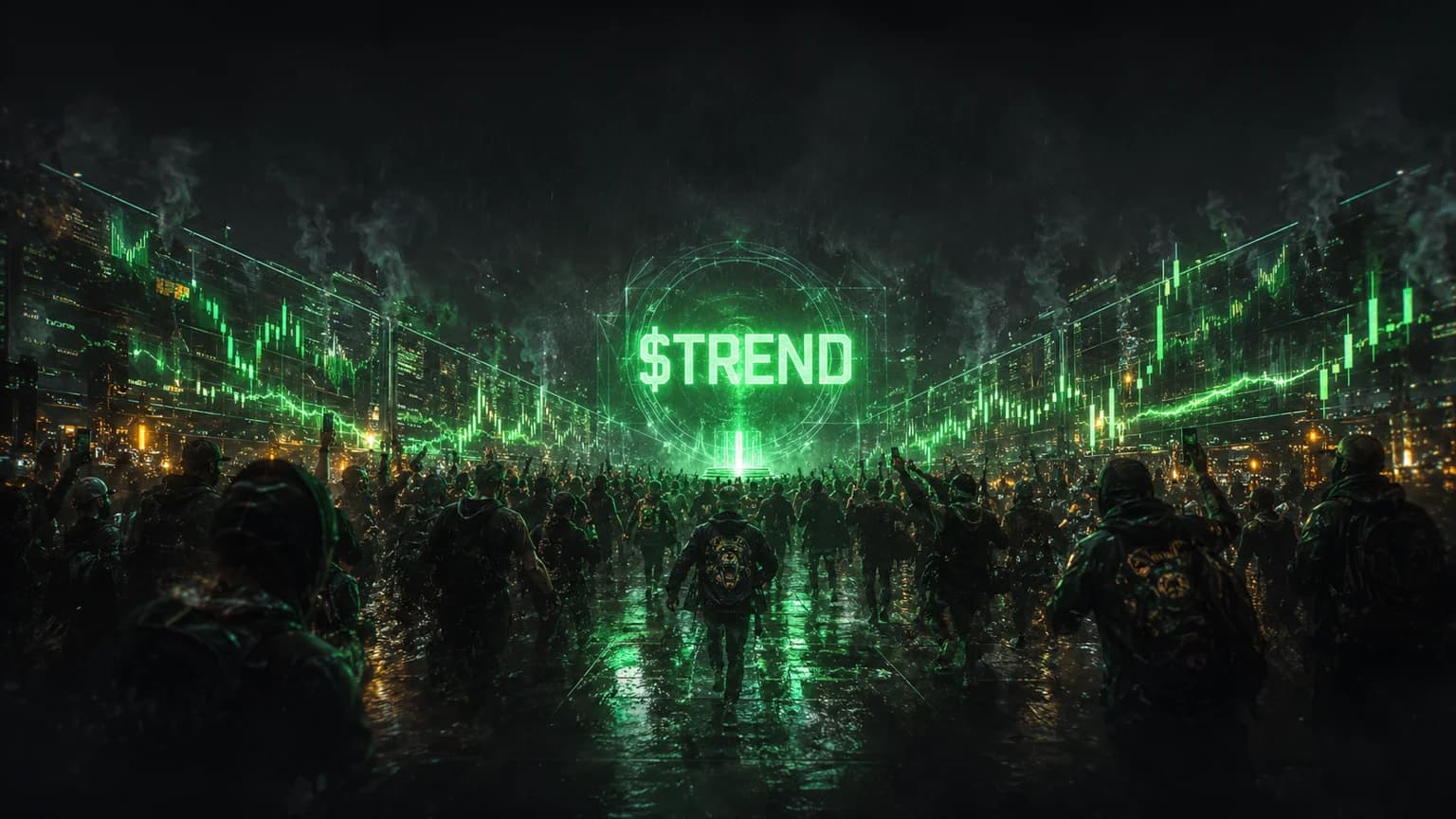 $TREND hits MemeDesk Scout after $325K in SOL launch tape