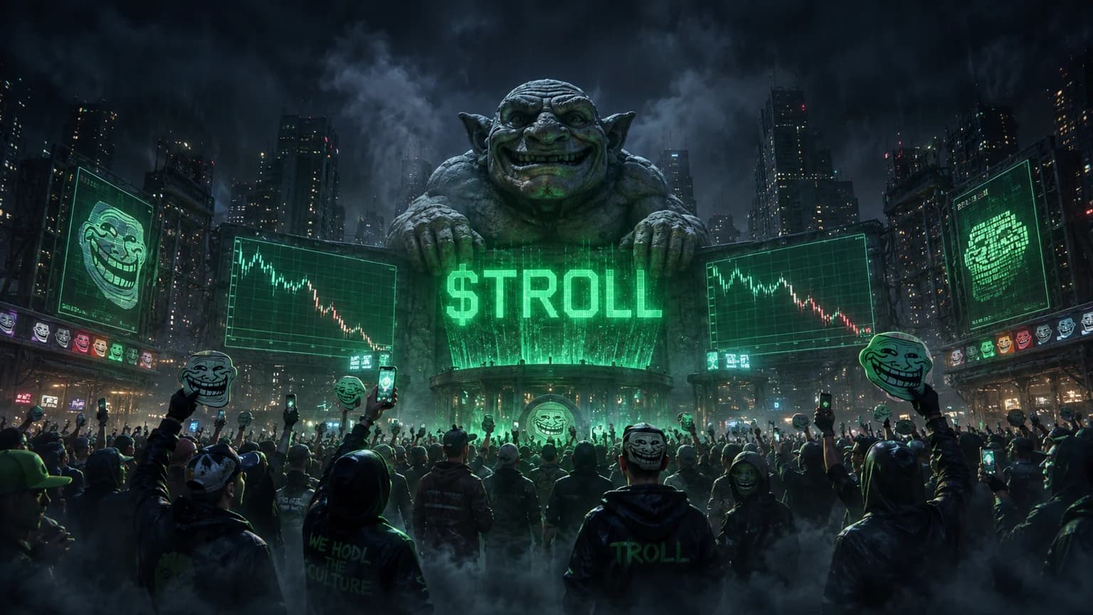 $TROLL Is No Longer Selling Discovery. It Is Selling Whether the Community Bid Can Defend a $74M Board