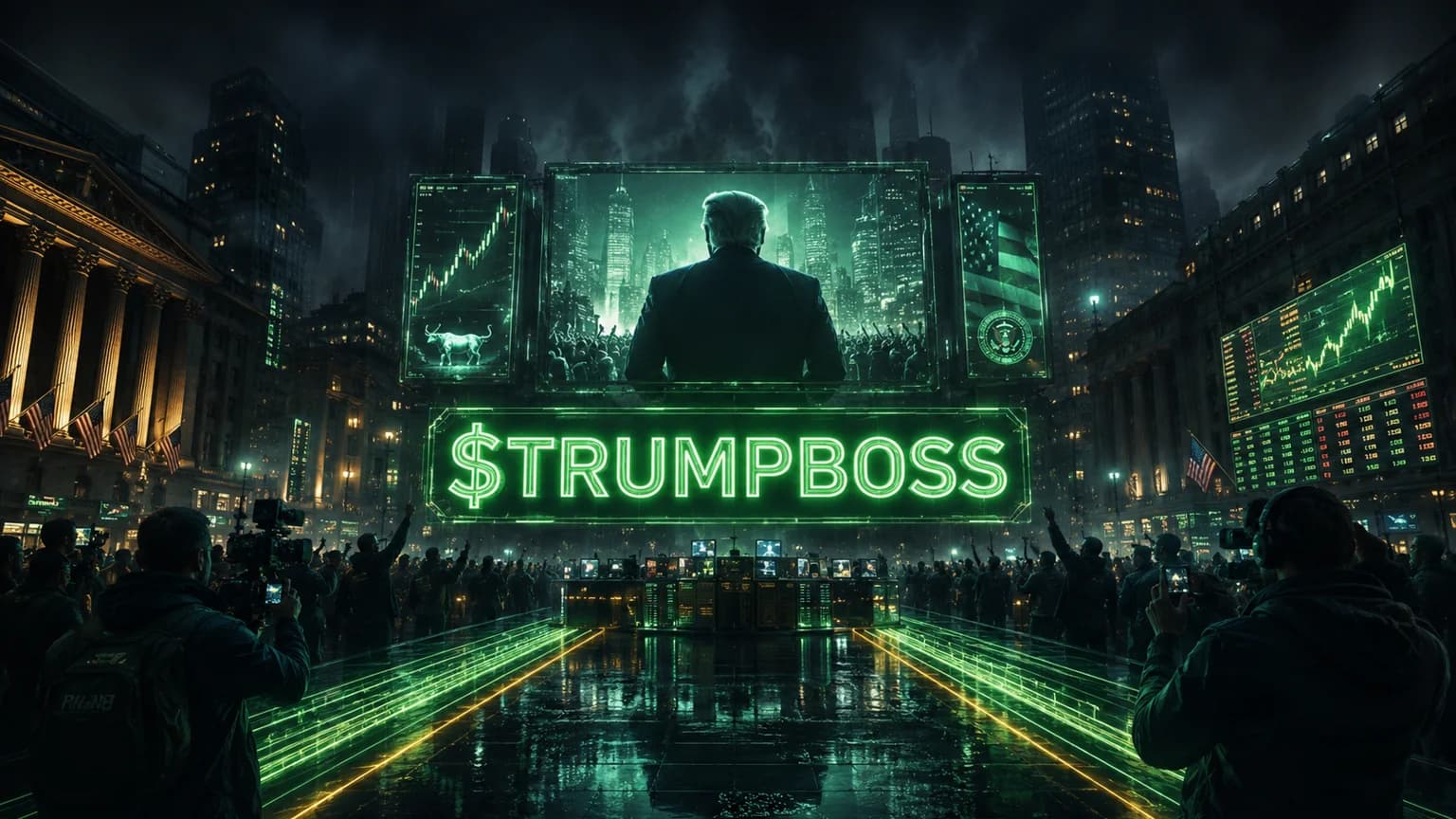 $TRUMPBOSS Is Getting the Political Meme Bid Fast, but Time Is Still the Missing Liquidity