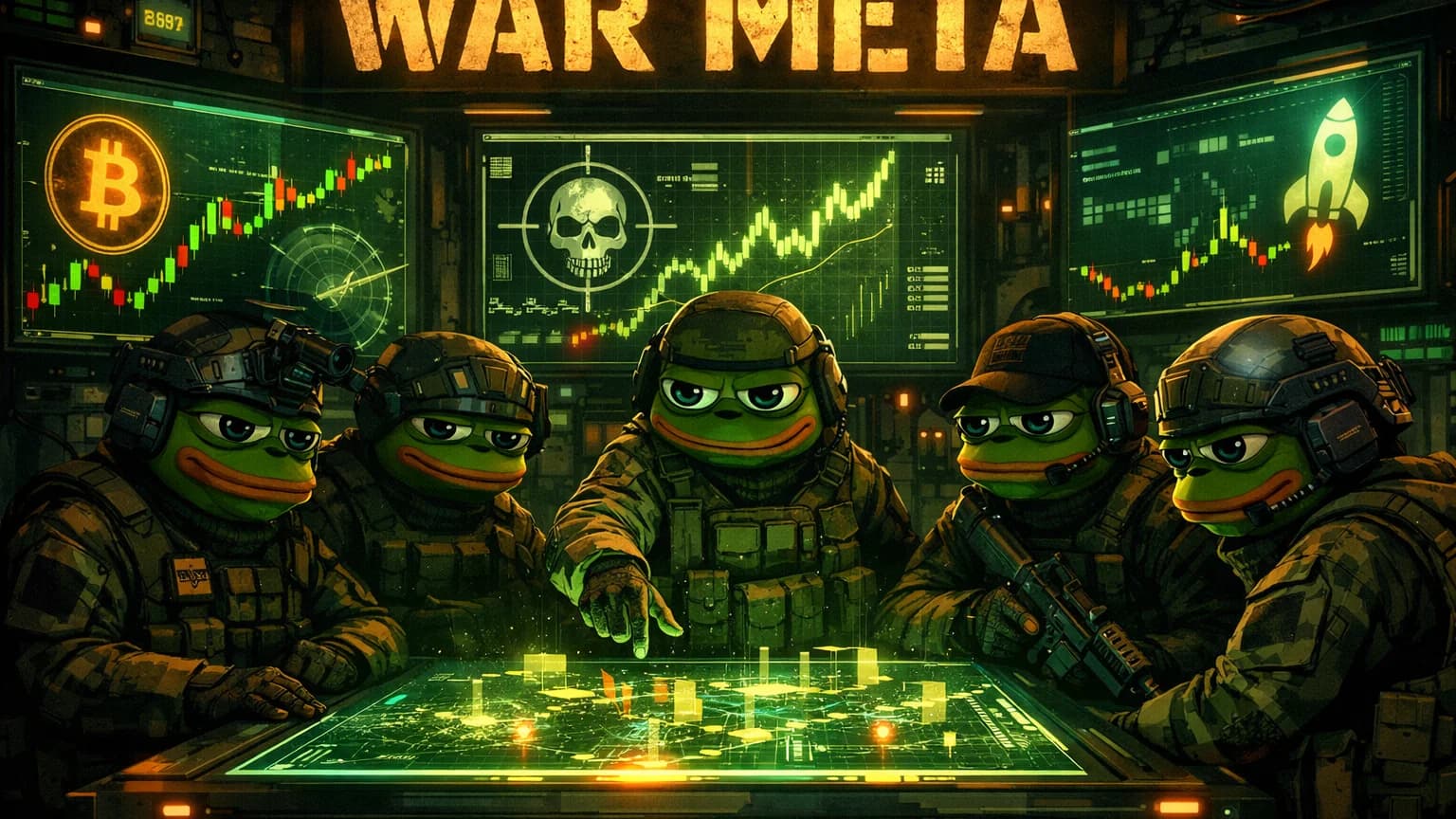 The War Room Is Open: Military Memes Are Solana's Hottest Meta Right Now