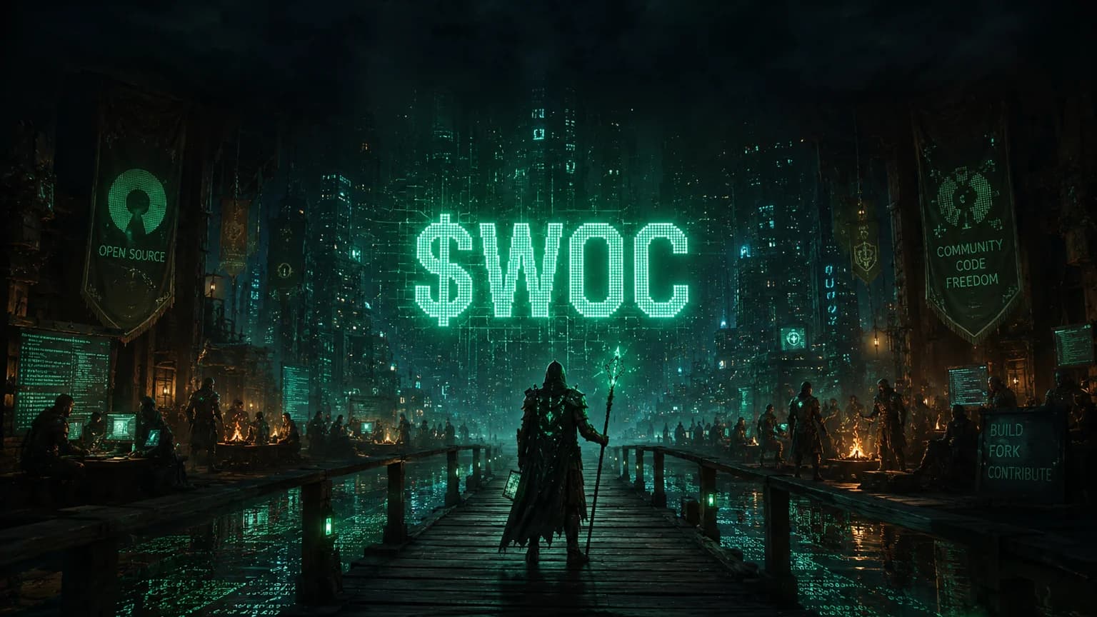 $WOC Turned a Real Claudecraft Build Into a Solana Narrative Reprice Before Most AI Memes Could Fake the Lore
