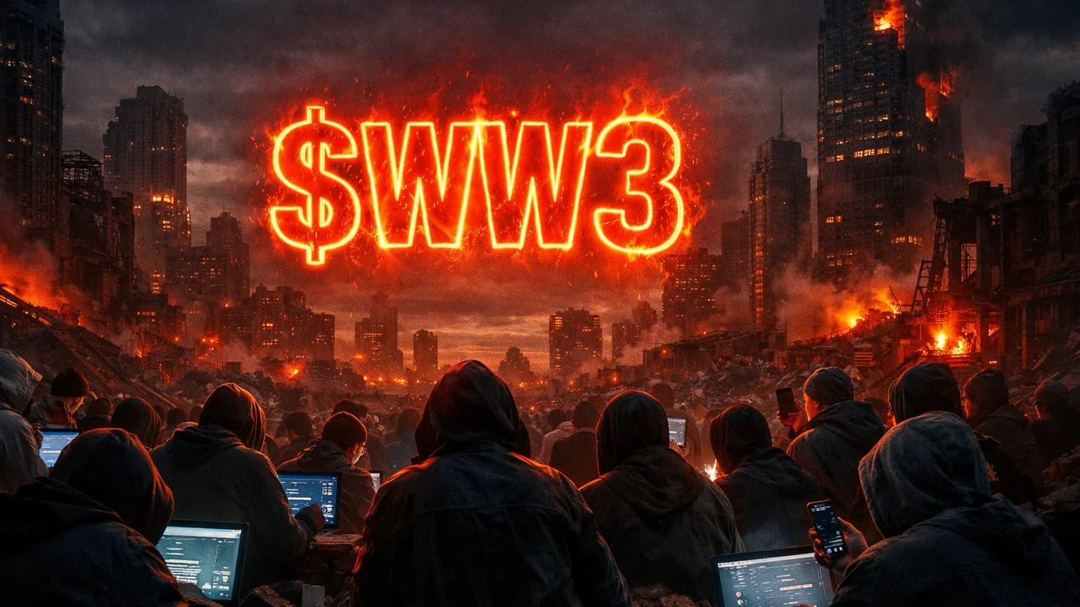 World War 3 Token Surges 493% as Doomsday Degens Bet on Global Chaos — 82% Buy Ratio Signals Panic Accumulation