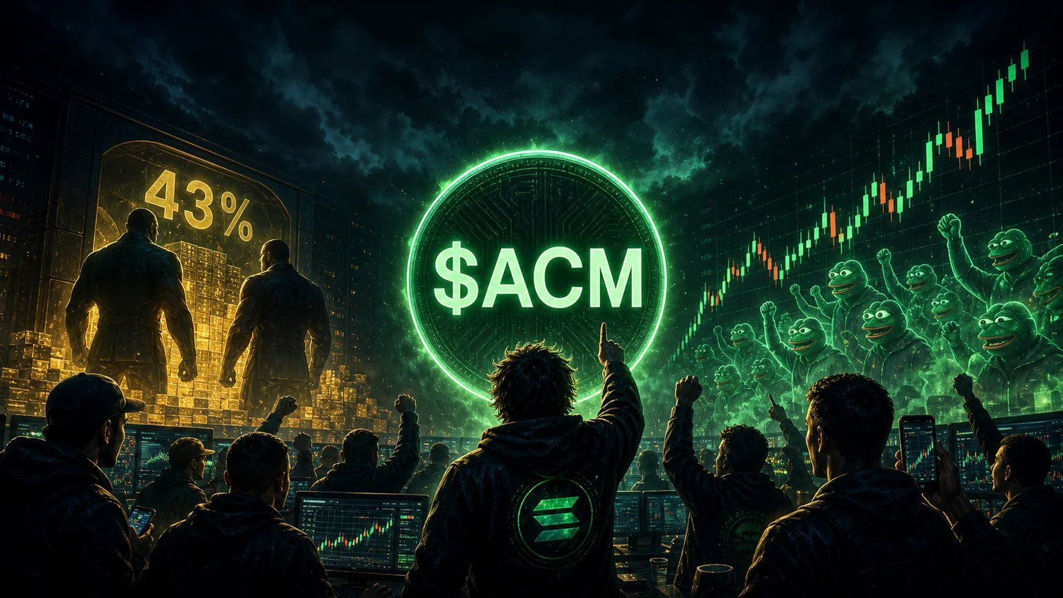 $ACM Drew Two Fast Wallets and $1.1M of Solana Volume, but the Real Trade Still Runs Through Two Giant Holders