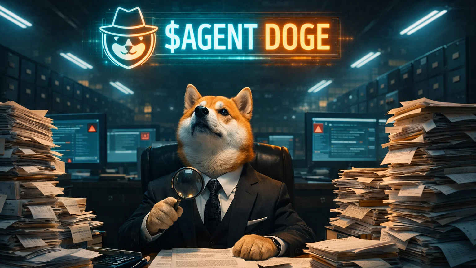 $635K in Volume on a $68K Market Cap: Agent Doge Is Scanning Uncle Sam's Receipts