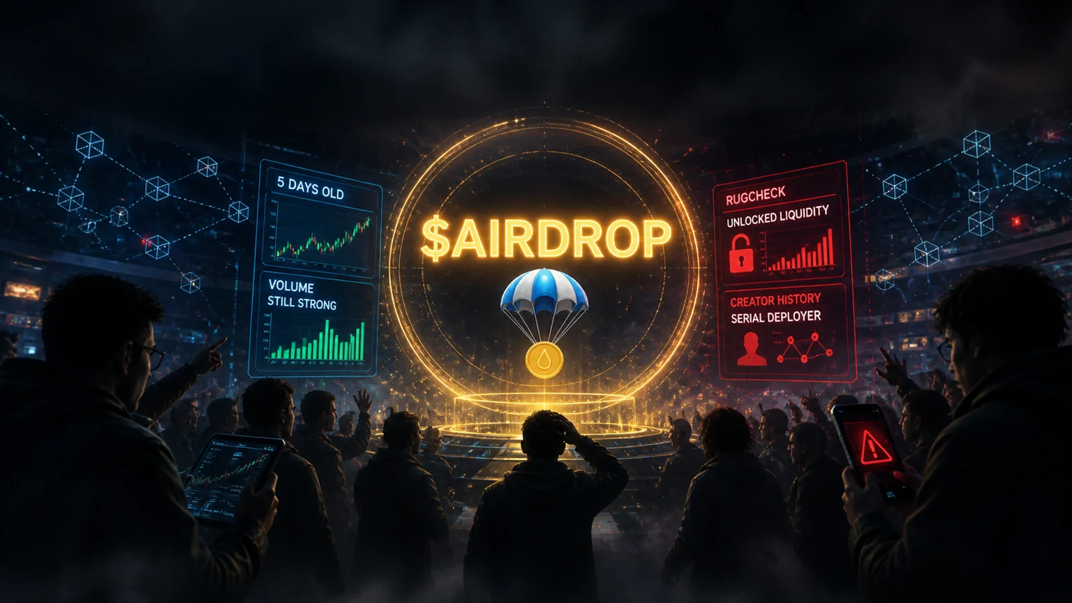 $AIRDROP Is Pumping Again, But the Rebound Comes With an Unlocked LP Warning