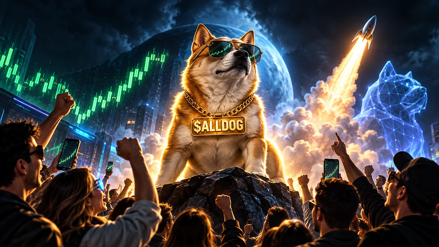 $ALLDOG Turns a One-Hour Solana Launch Into a $2.4M Volume Test