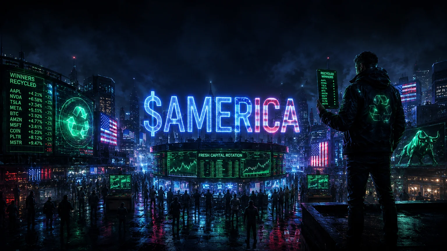 AMERICA Is Back Repriced 47% in 24 Hours as Gem Insider Turned a 3x Receipt Into a Fresh Solana Signal