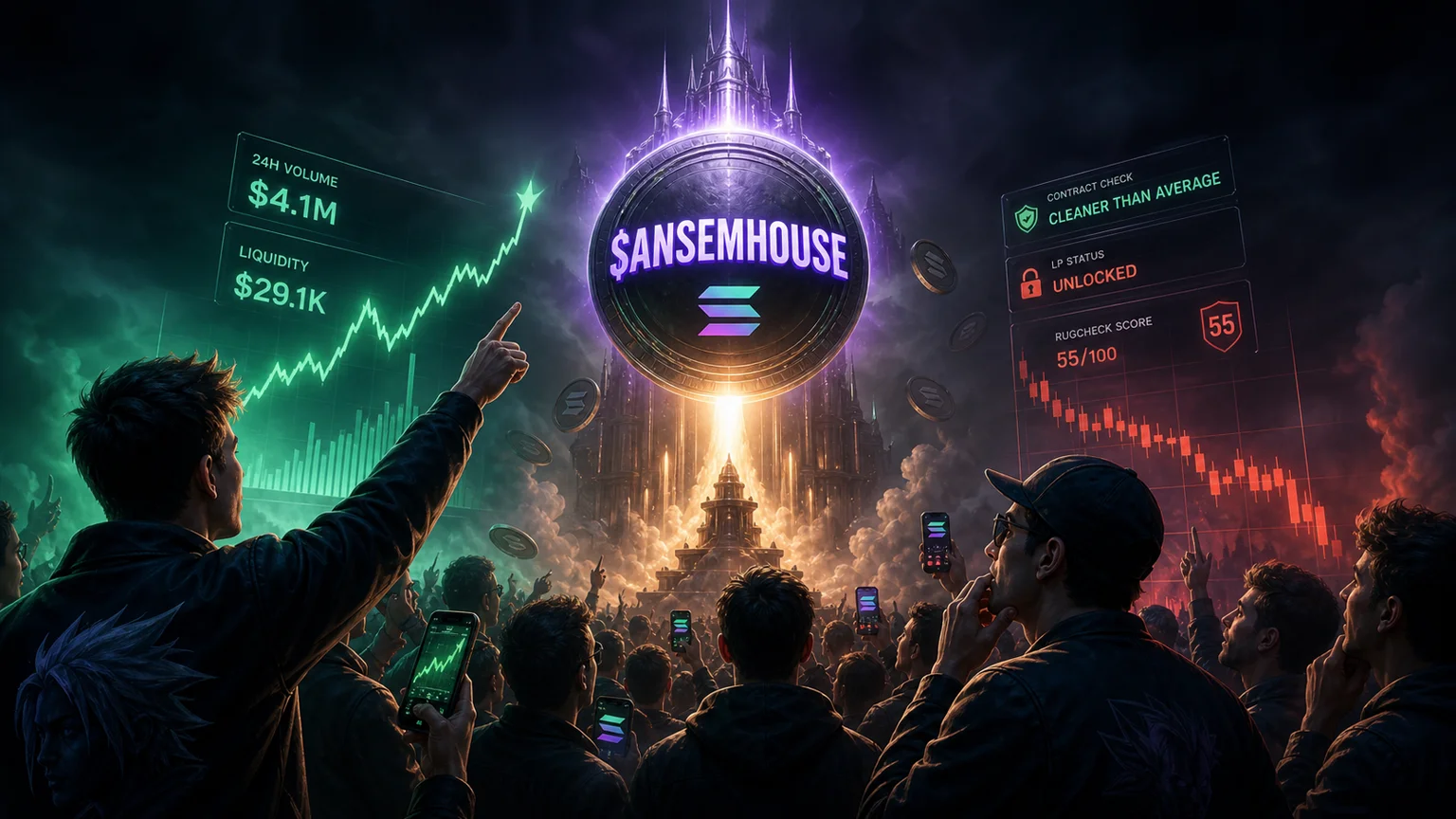 $ANSEMHOUSE Pushed $4.1M Through a Tiny Pool, and That Is Exactly the Risk