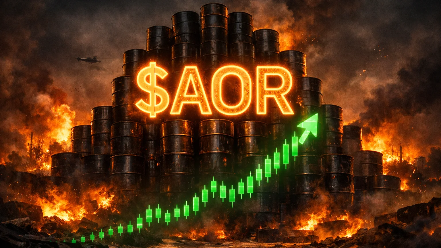 American Oil Reserve Pumps 7,305% as Iran Strikes Trigger Energy Panic on Solana