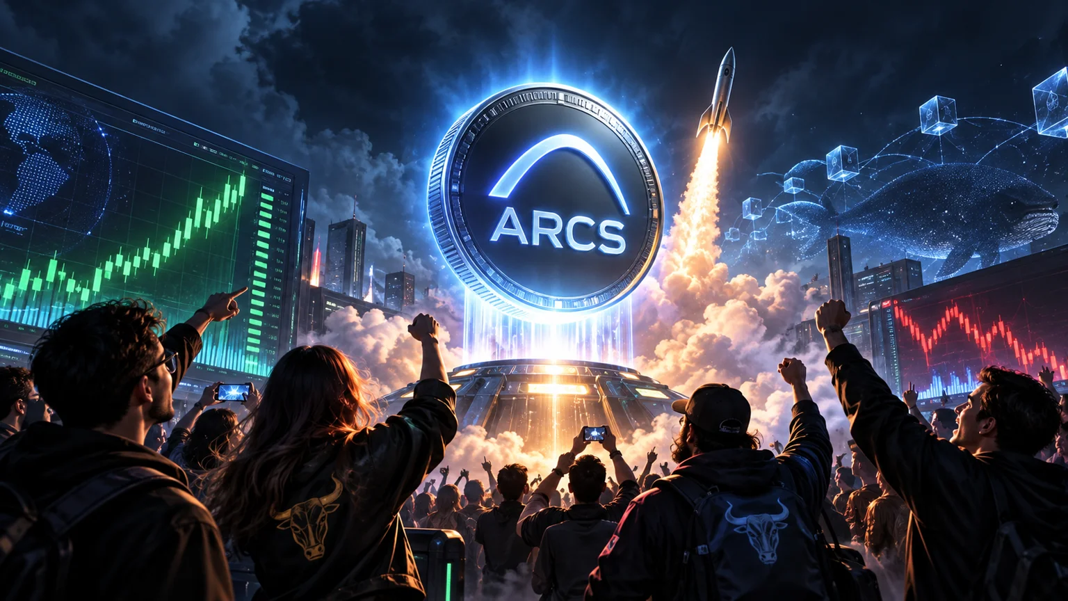 $ARCS Prints a 15x Launch Candle, but the Liquidity Door Is Narrow