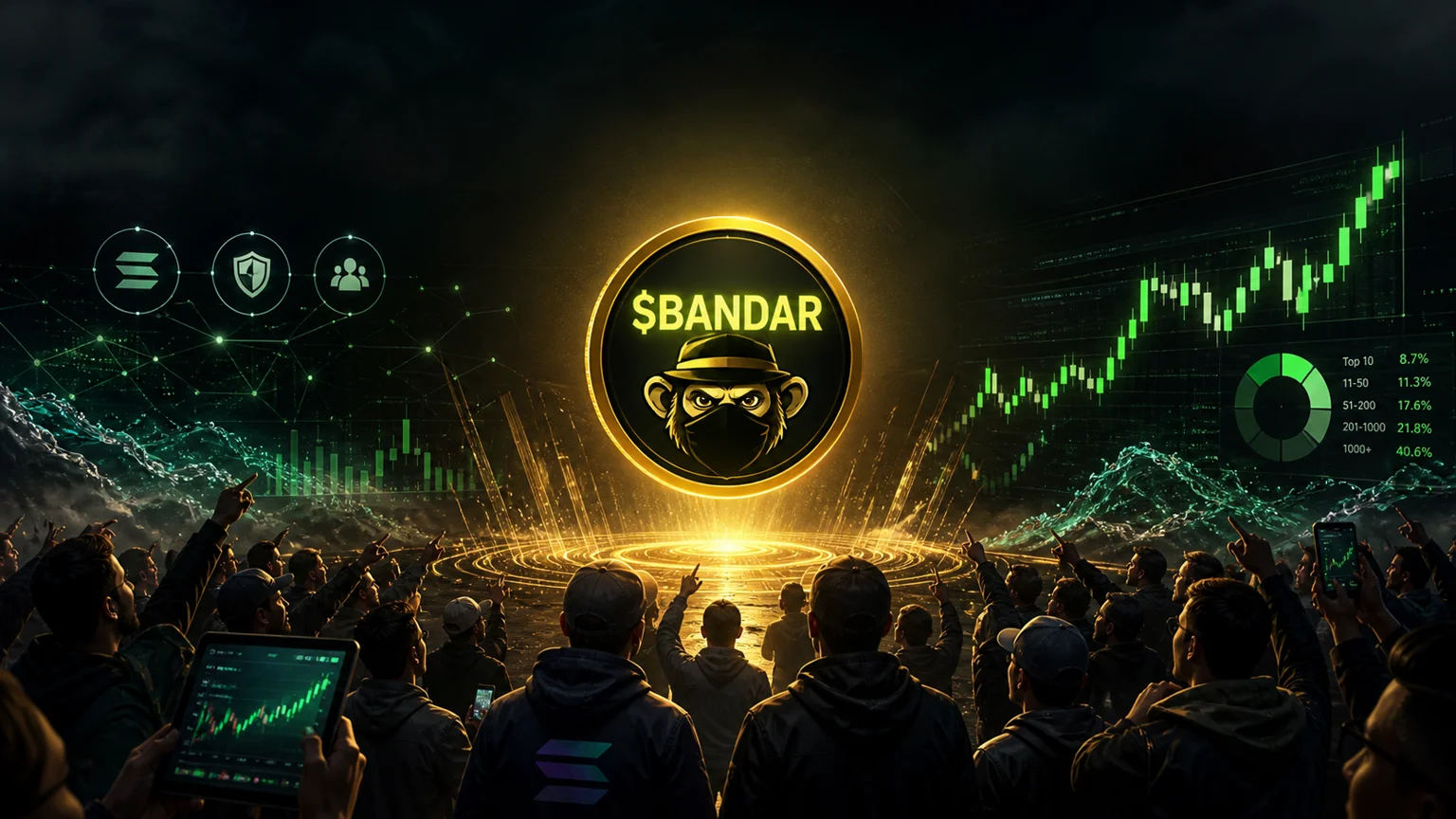 $BANDAR Rips 1,500% in Its First Hour, But the Exit Door Is Only $7K Wide