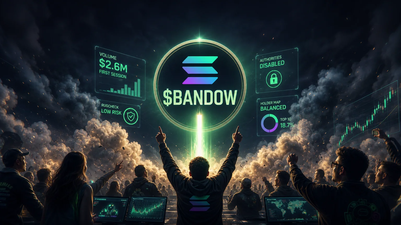 $BANDOW Turns a Violent First Session Into a Cleaner-Than-Usual Culture Bid