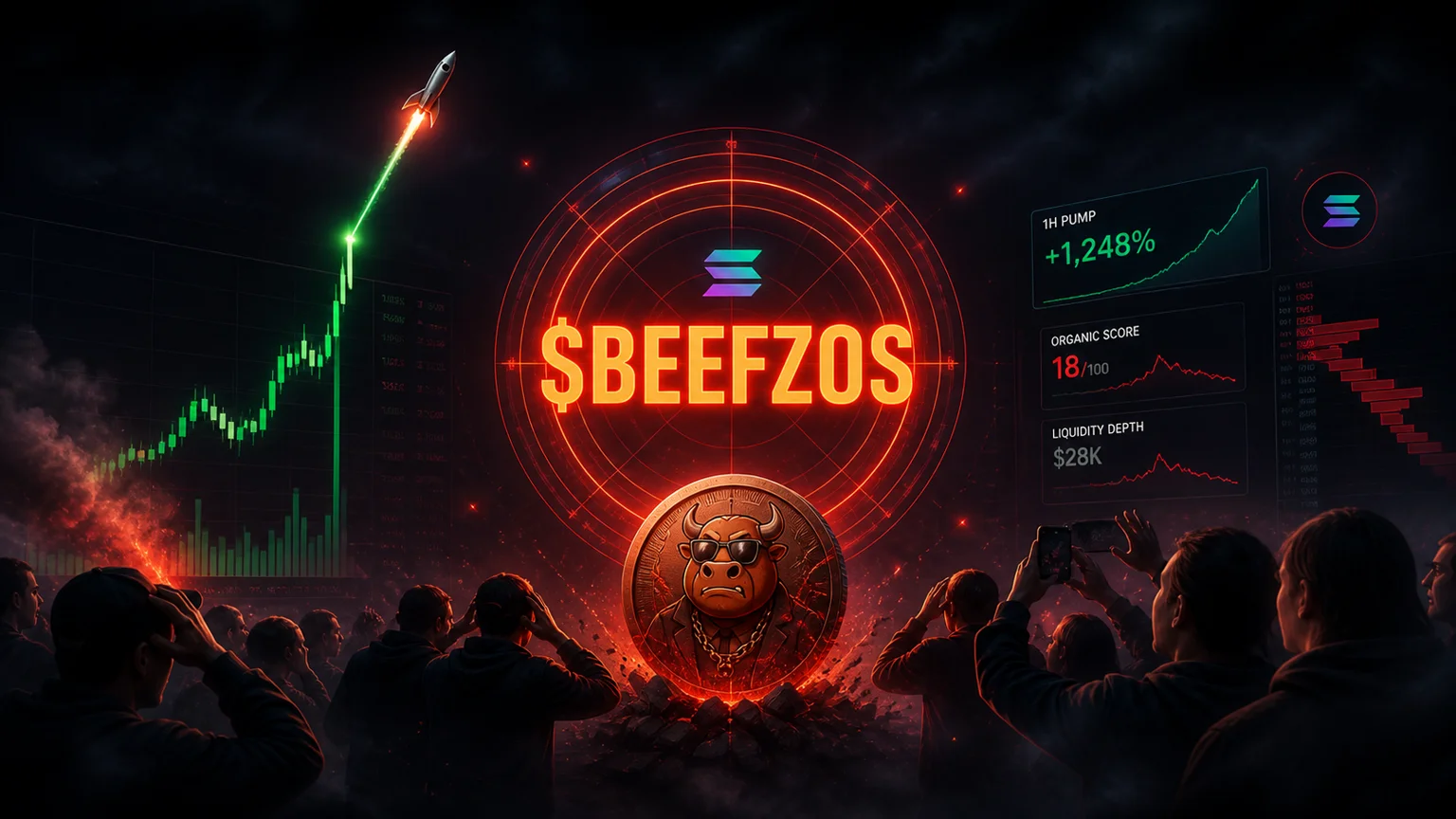 $BEEFZOS Explodes 1,153%, and Now the Joke Has to Survive Its Own Candle