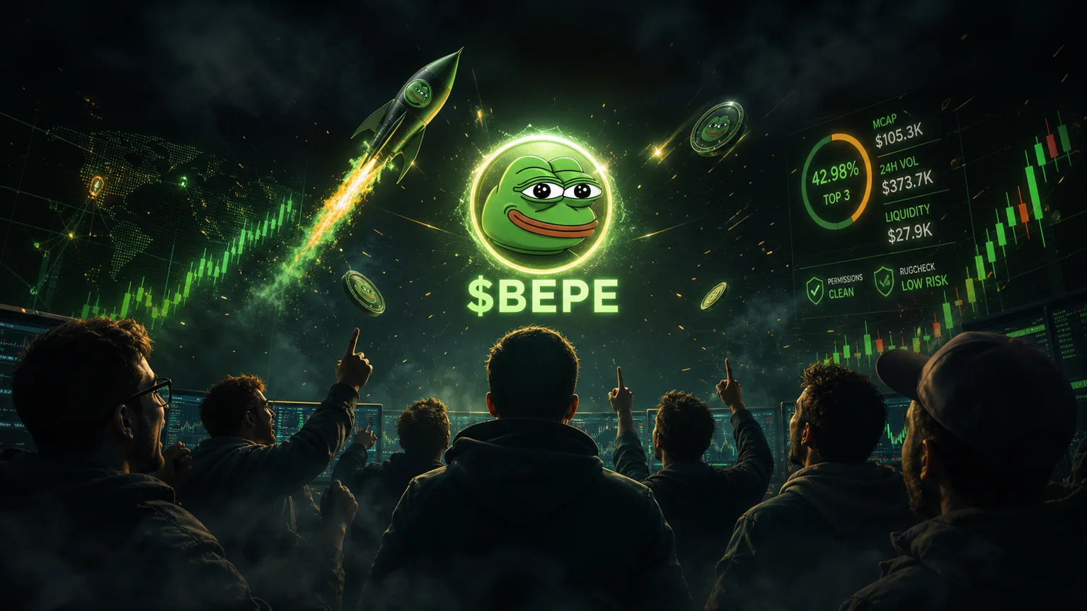 $BEPE Just Turned a Watched-Wallet Entry Into a Solana Sprint, but the Pool Is Still Too Shallow to Relax