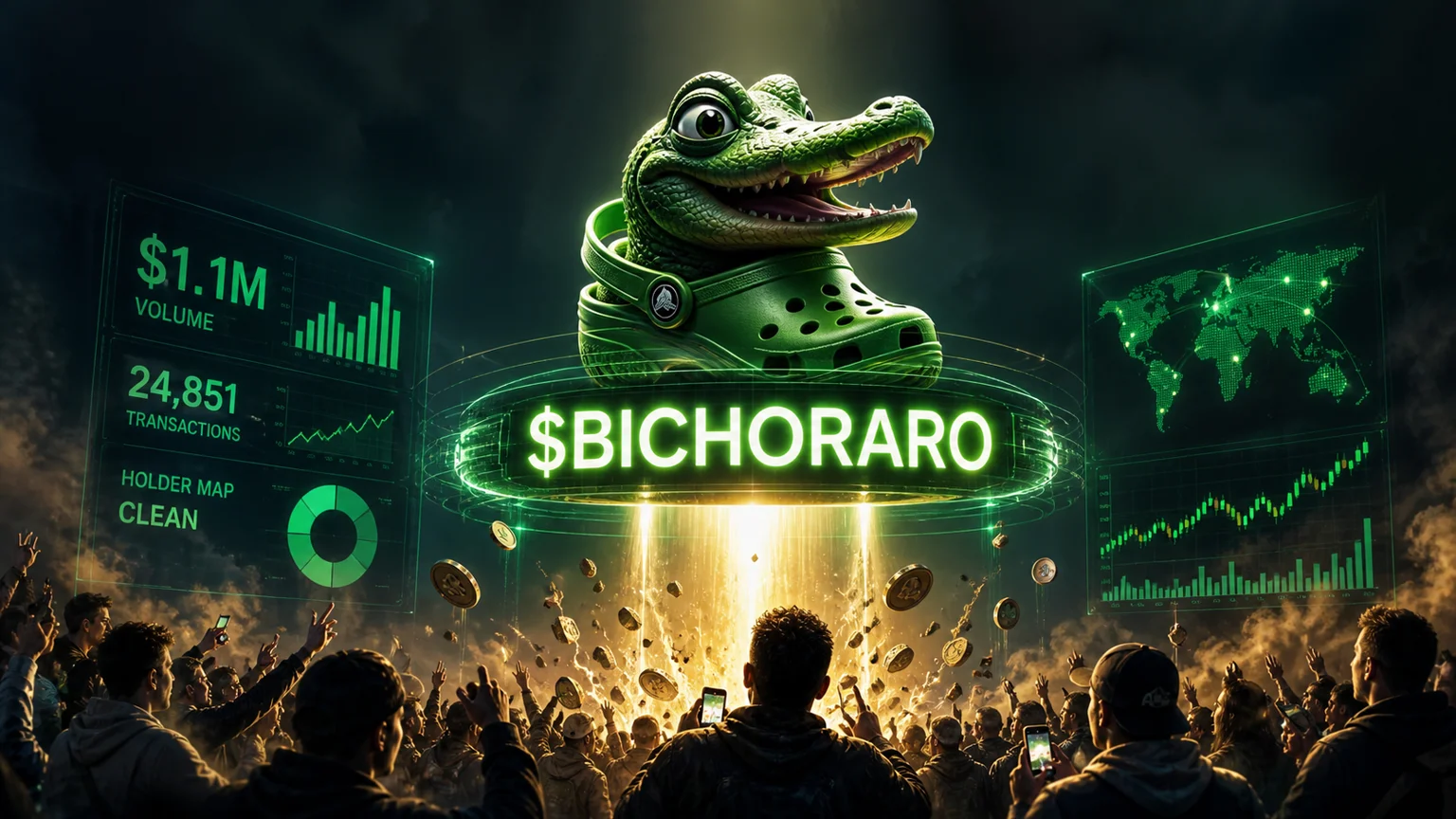 $BICHORARO Turns a Spanish Crocs Joke Into Solana's Loudest Microcap Bid
