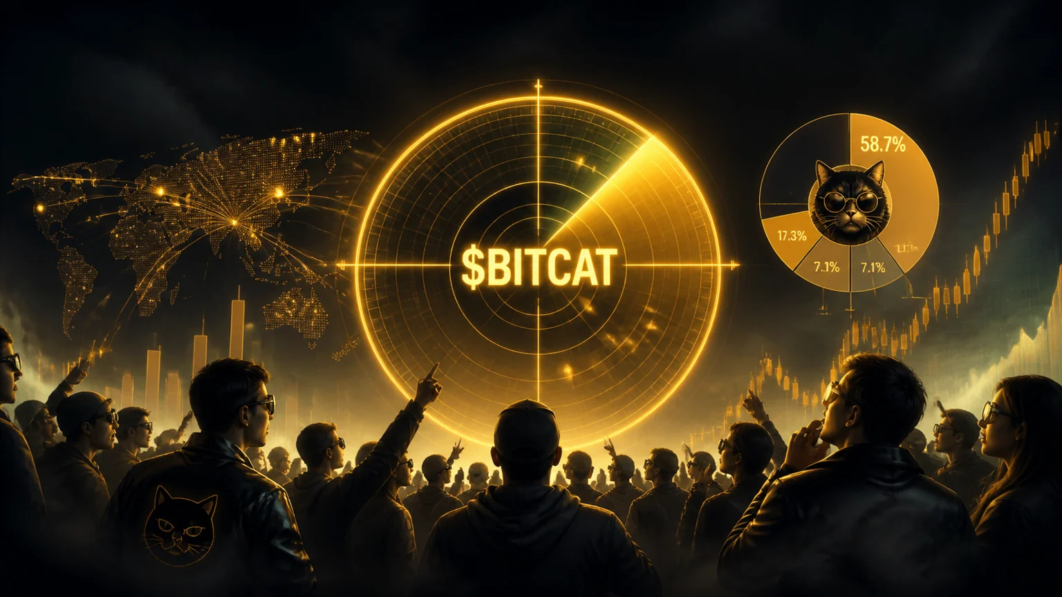 $BITCAT Turns the First Crypto Cat Meme Into a $2.1M Solana Bid