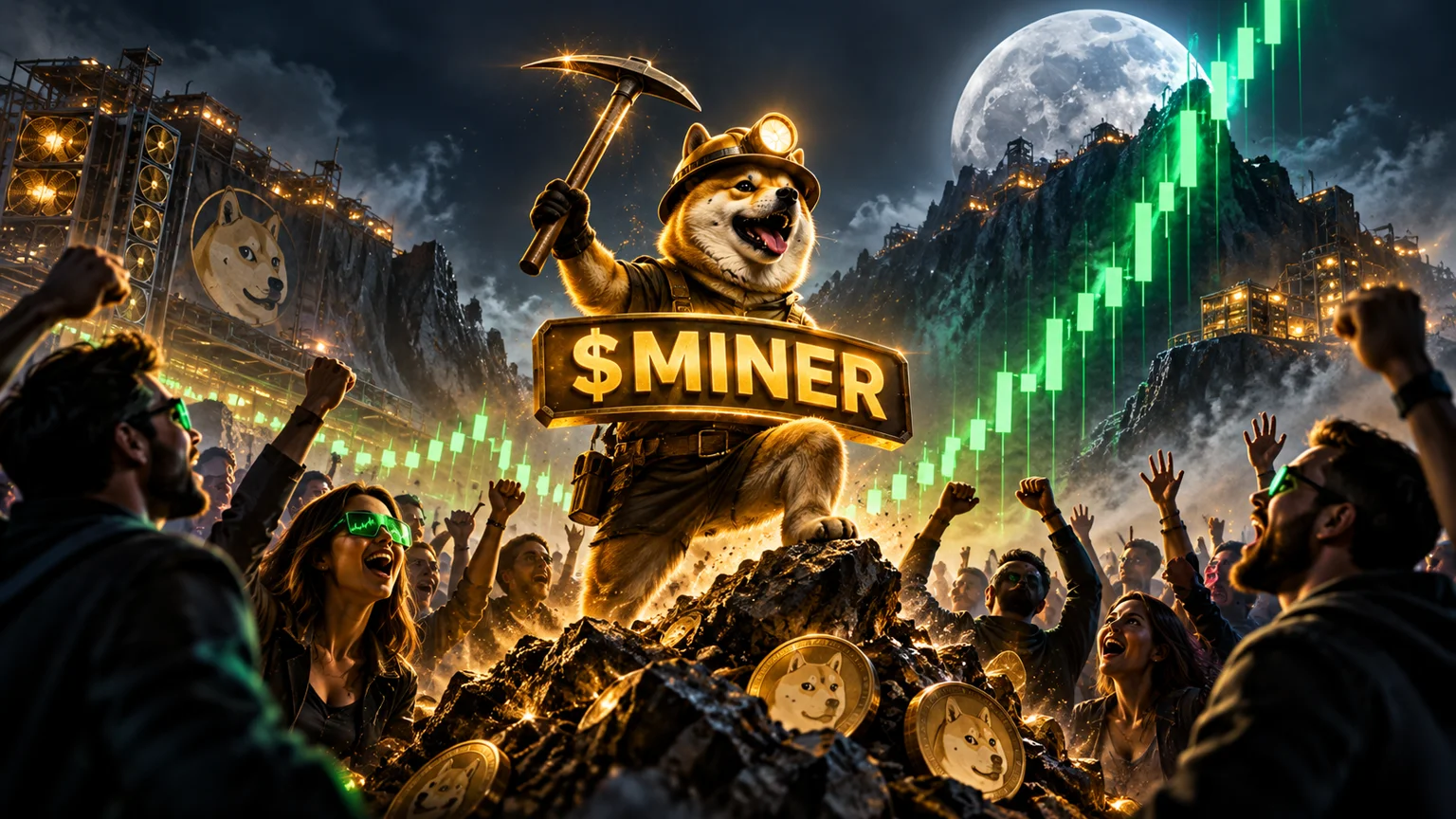 $MINER Turns Bitcoin Nostalgia Into a High-Volume Solana Bid