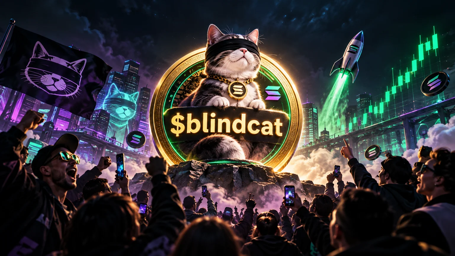 $blindcat Turns a TikTok Pet Meme Into a $102K Volume Solana Watch