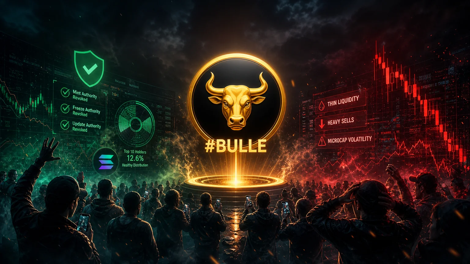 $BULLE Jumps 401% In Its First Hour, Then Runs Into The Sell-Wall Test