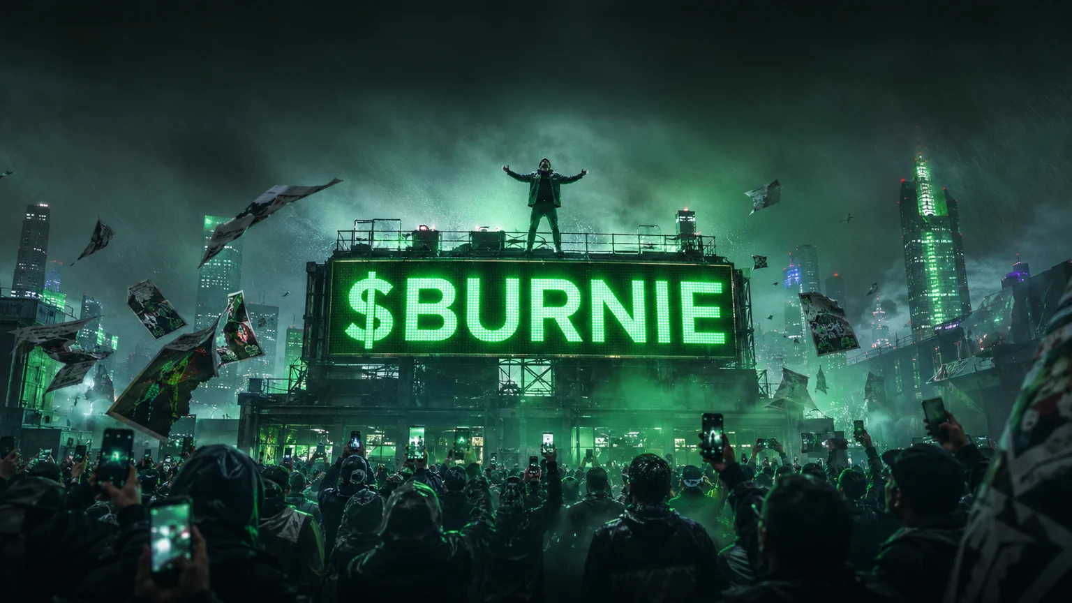 SaraCrypto Put BURNIE Back on the Scoreboard, and the Old Winner Is Still Doing $9.85M on Solana