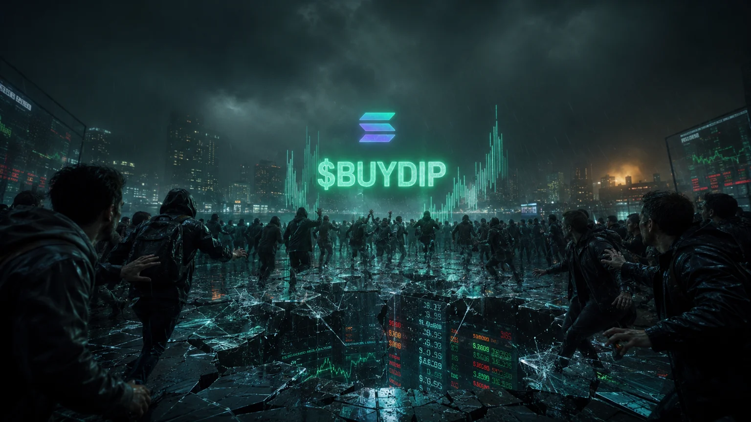 $BUYDIP Turned a Familiar Meme Instinct Into a Fast Solana Sprint, but the Whole Trade Still Sits on a Liquidity Trap If the Crowd Stops Refilling the Bid
