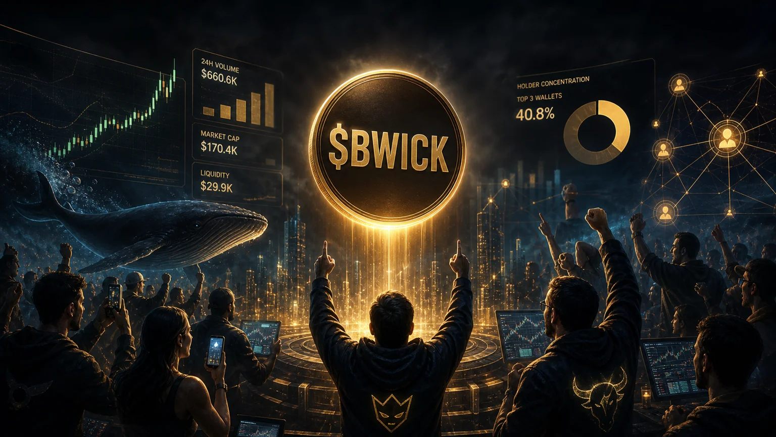 $BWICK Turned a John Wick Joke Into a Fast Solana Board, but the Holder Stack Already Looks Crowded
