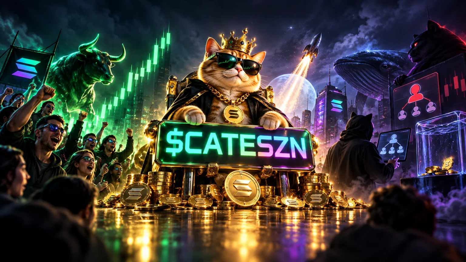 $CATESZN Catches the Cat Rotation With $1.3M Volume and a Holder Map to Watch