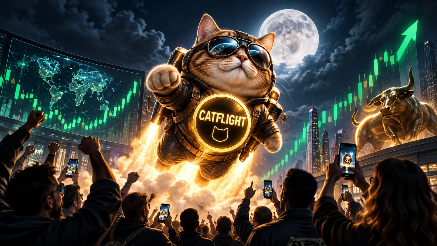 $CATFLIGHT Looks Like A Cleaner Solana Launch, But The First Exit Door Is Small