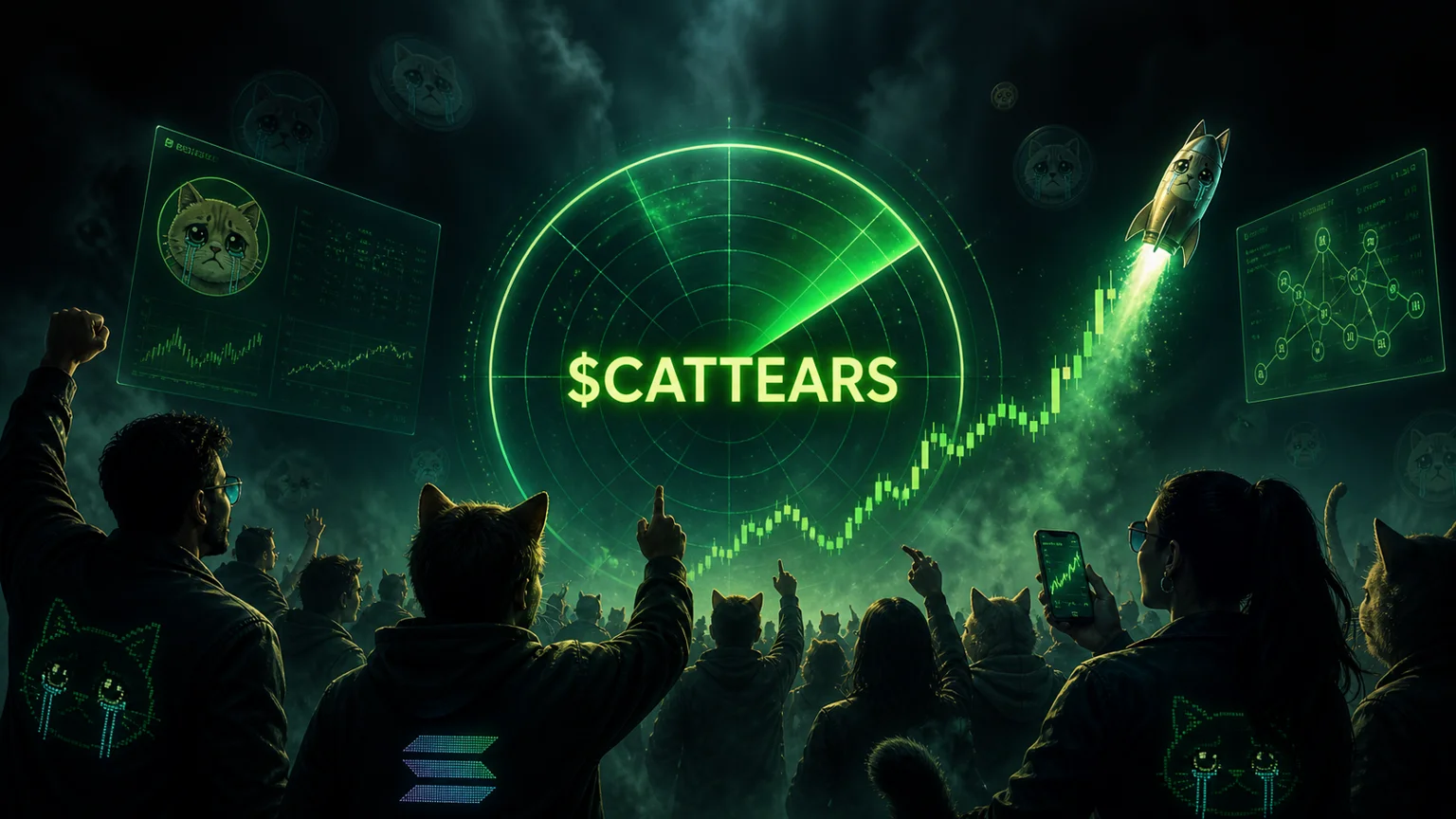 $CATTEARS Ripped to $7.2M Volume, but the Cleaner Holder Map Is the Real Signal