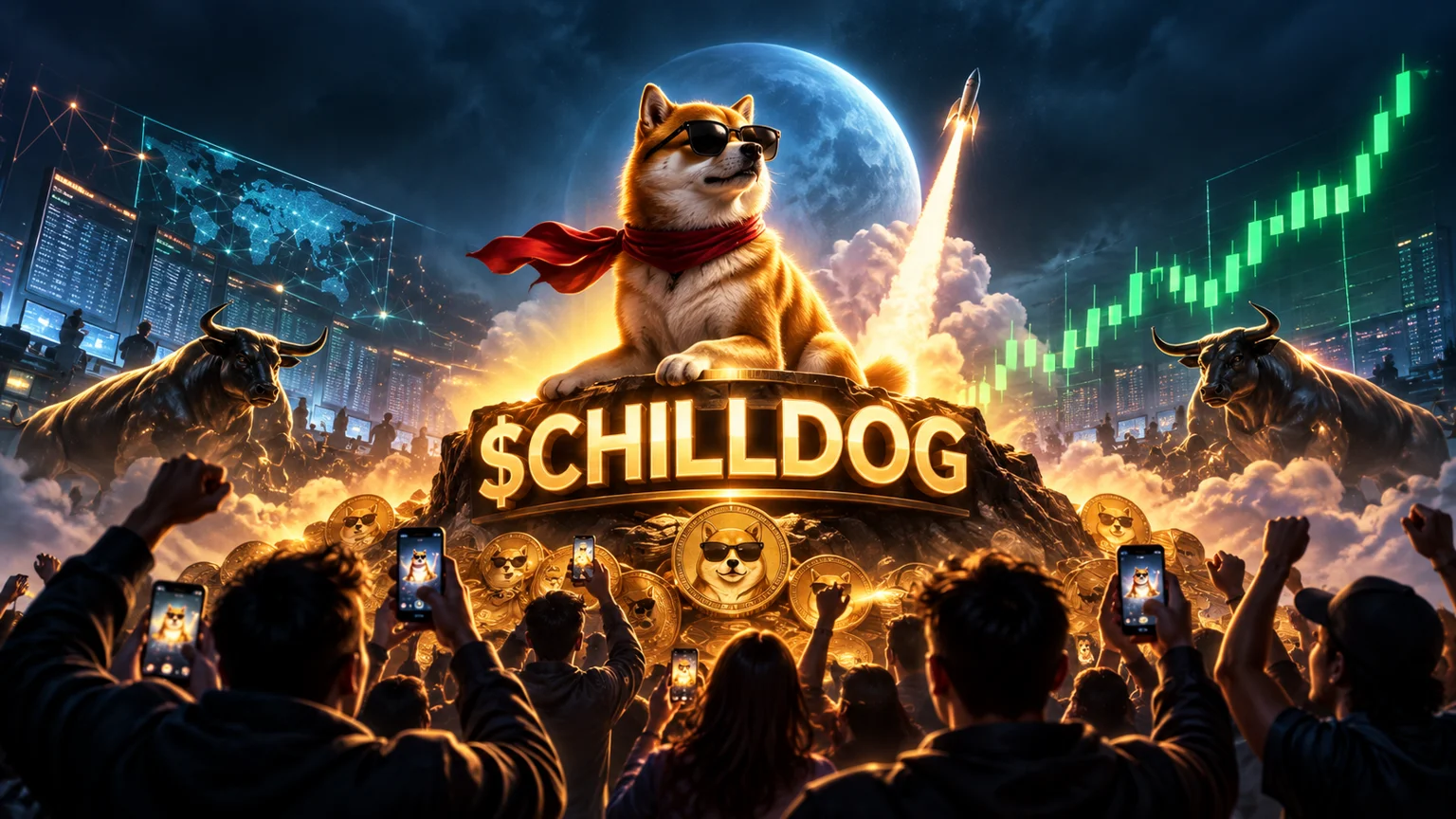 $CHILLDOG Rips 2,211% as Solana Tests Another Chill Meme Sprint