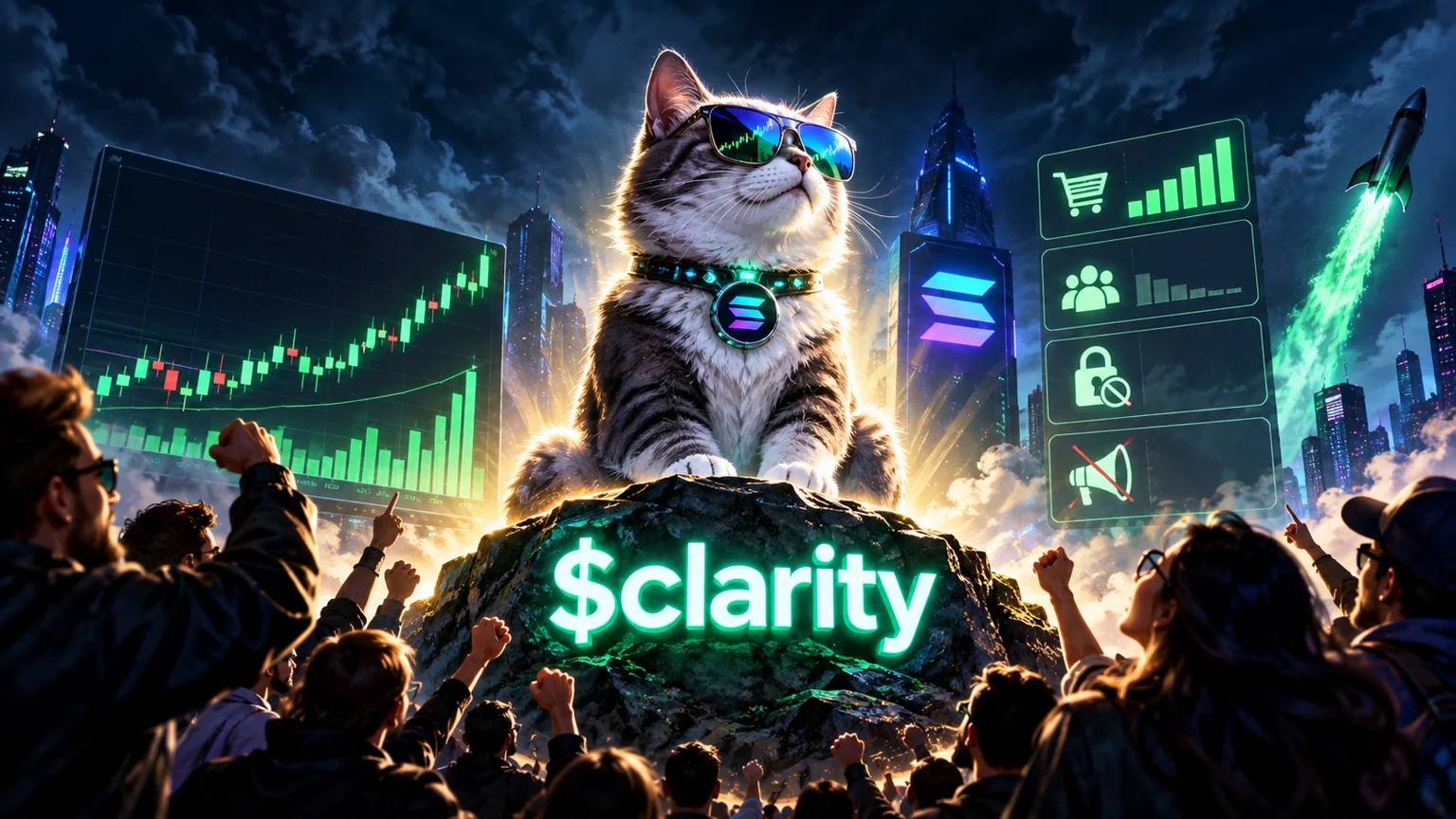 $clarity Is Running Like a Clean Cat Meme, Not a Paid Boost Trap