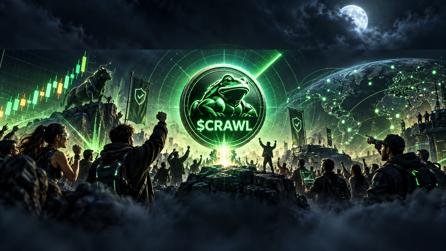 $CRAWL Turns A Pump.fun Graduation Into A High-Organic Runner Test