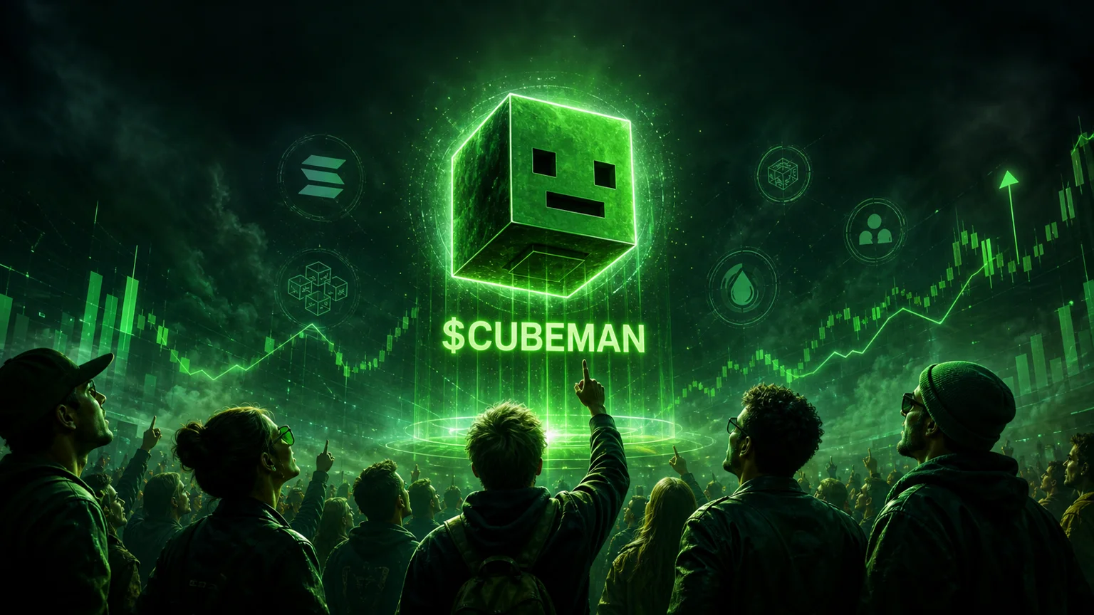 $CUBEMAN Rips 1,500% as the Holder Map Stays Weirdly Calm