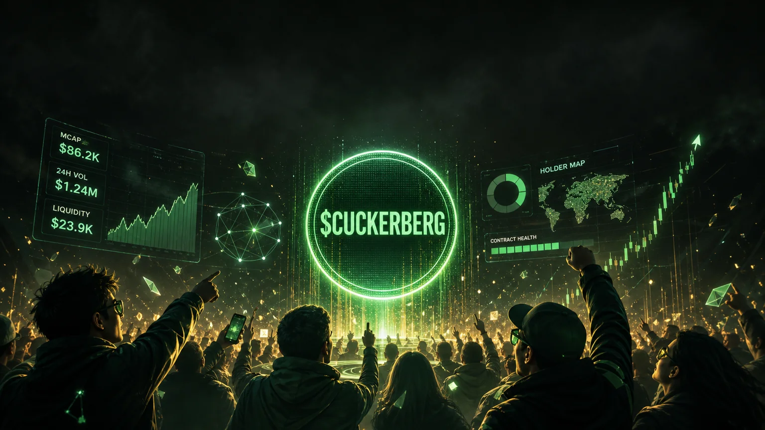 $CUCKERBERG Has the Cleaner Solana Board, but the Zuckerberg Joke Still Needs a Real Second Crowd