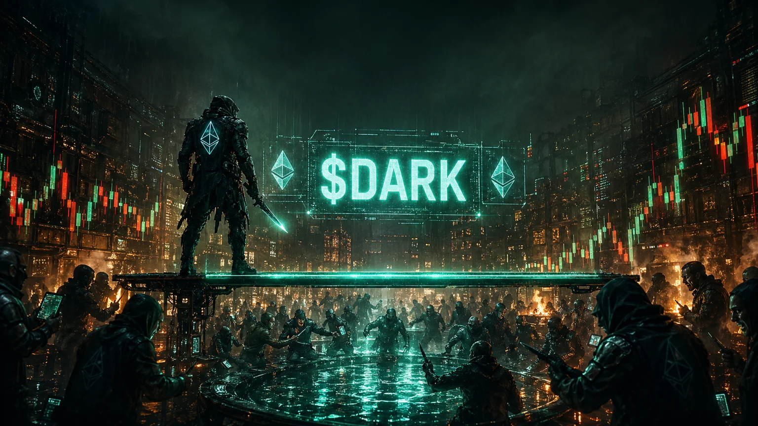 DARK RAIDER Turned $16.5K of Ethereum Liquidity Into a $746K Volume Knife Fight in Barely an Hour