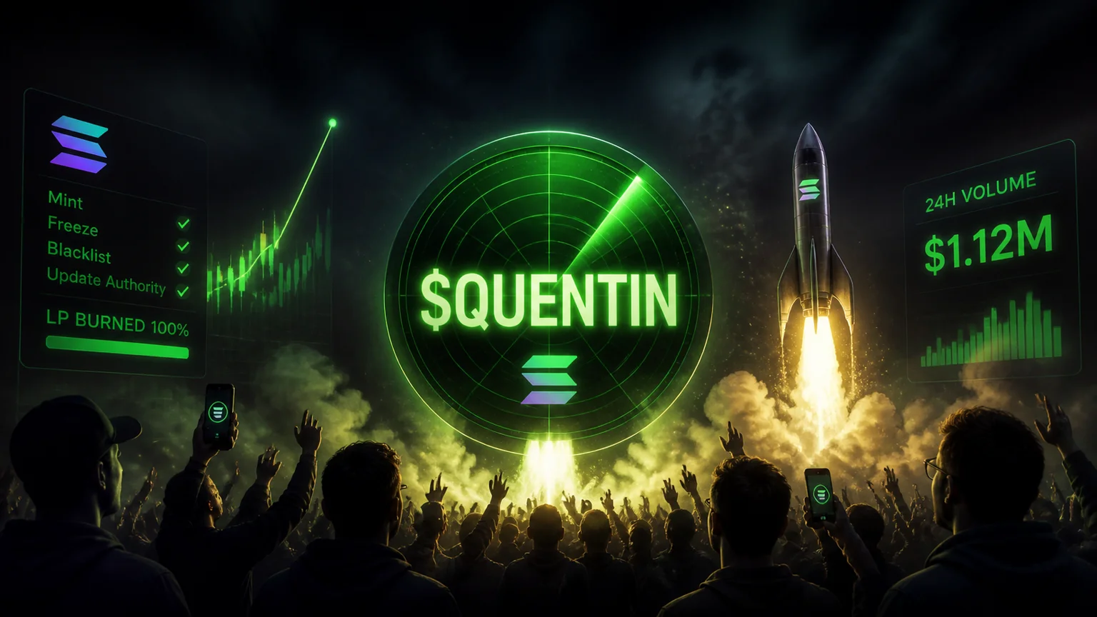 $QUENTIN Turns Disaster Man Into a Seven-Figure Volume Test