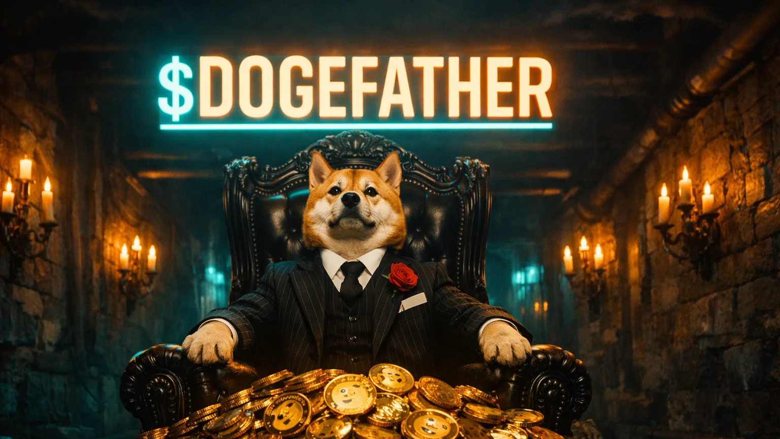 $1.4M Volume in 3 Hours: DOGEFATHER Drops on Solana With Mafia Energy and a Doge Legacy Play