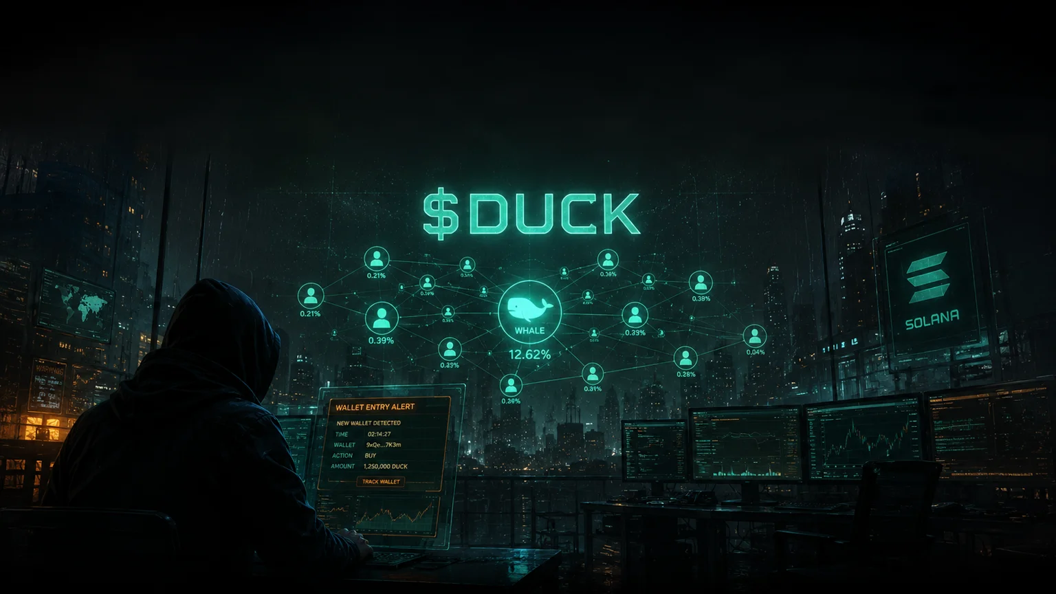 $DUCK Just Pulled a Watched Wallet Back In, but the Holder Map Is Still the Real Trade