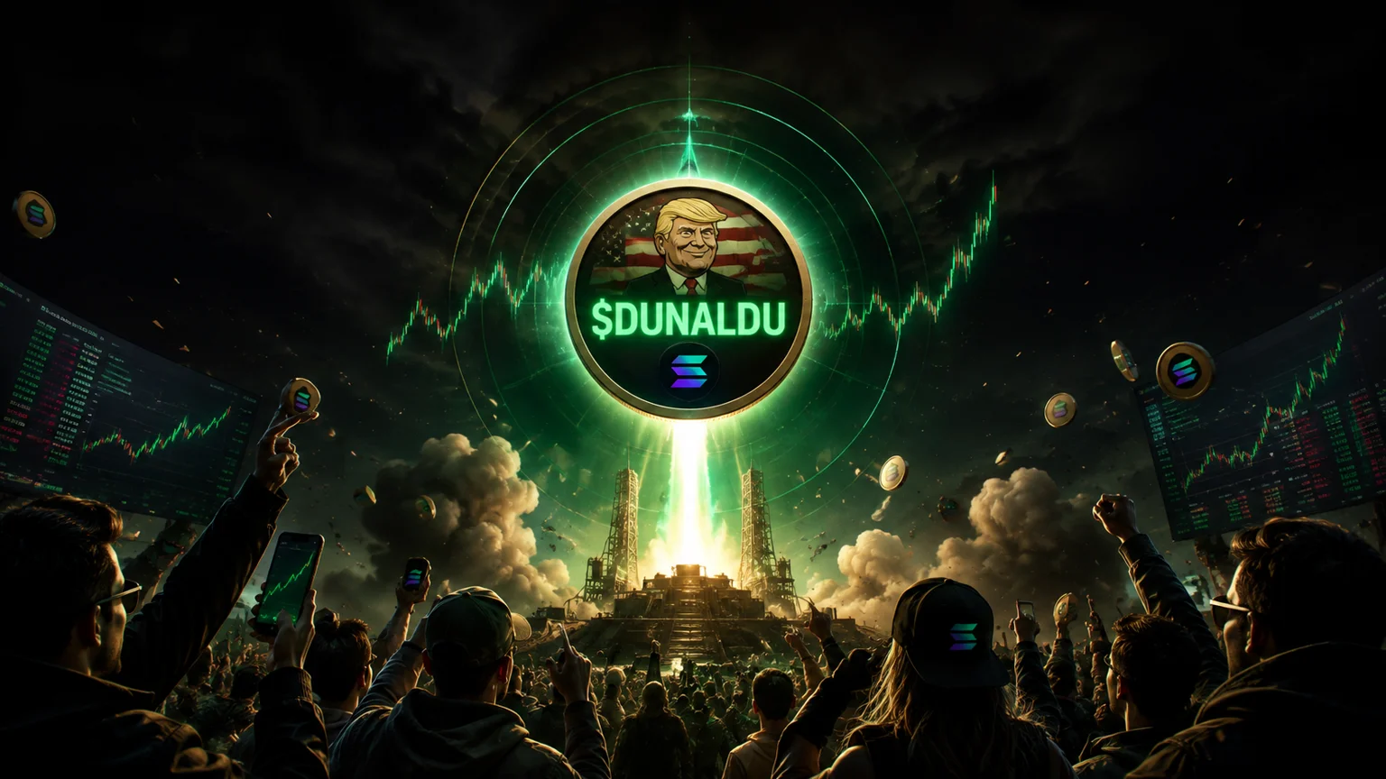 $DUNALDU Rips 317% as Political Meme Liquidity Crowds In