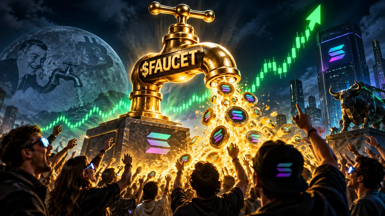 $FAUCET Revives Bitcoin’s Oldest Free-Money Meme as a Stonkfun Sprint