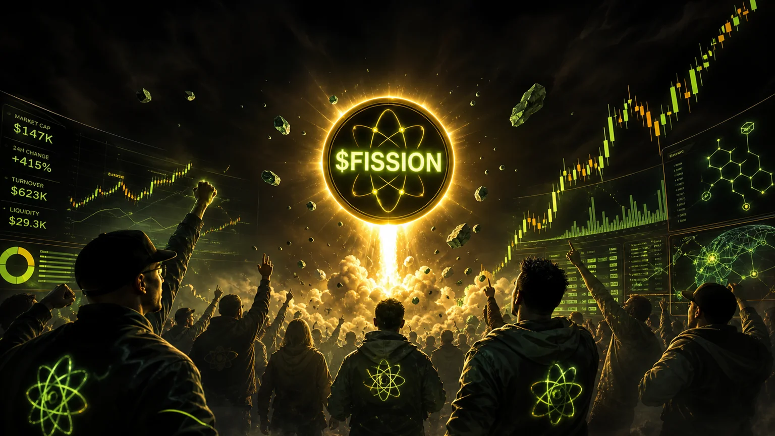 $FISSION Is Pitching Perp-Powered Meme Buybacks, and the Solana Board Looks Cleaner Than Most Day-One Launches