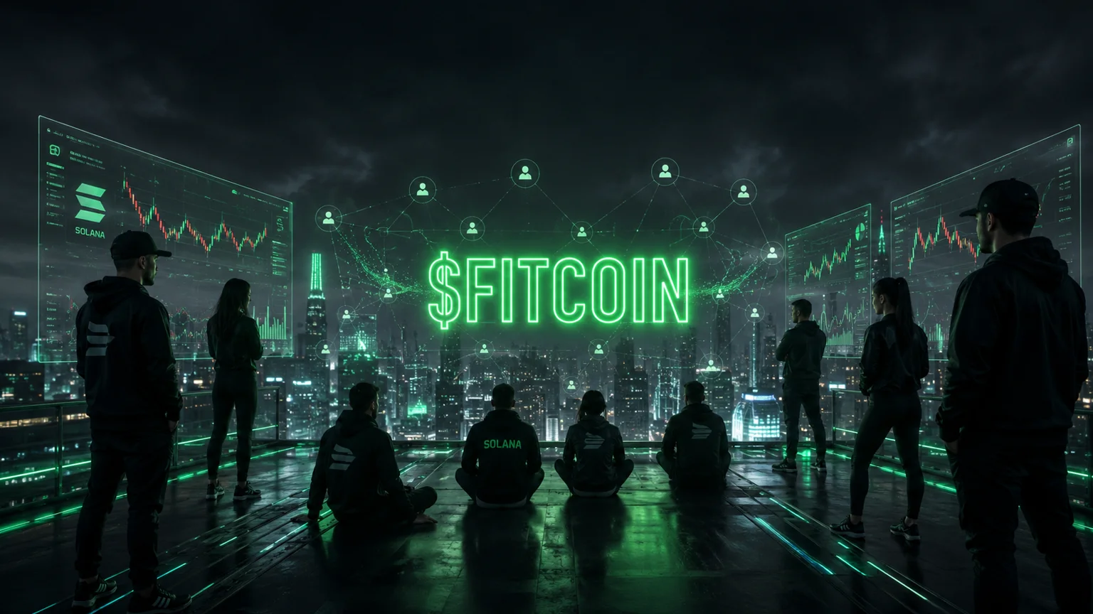Fitcoin Printed $803K in Volume in Under Two Hours, and the Holder Map Is Cleaner Than Most Fresh Solana Launches