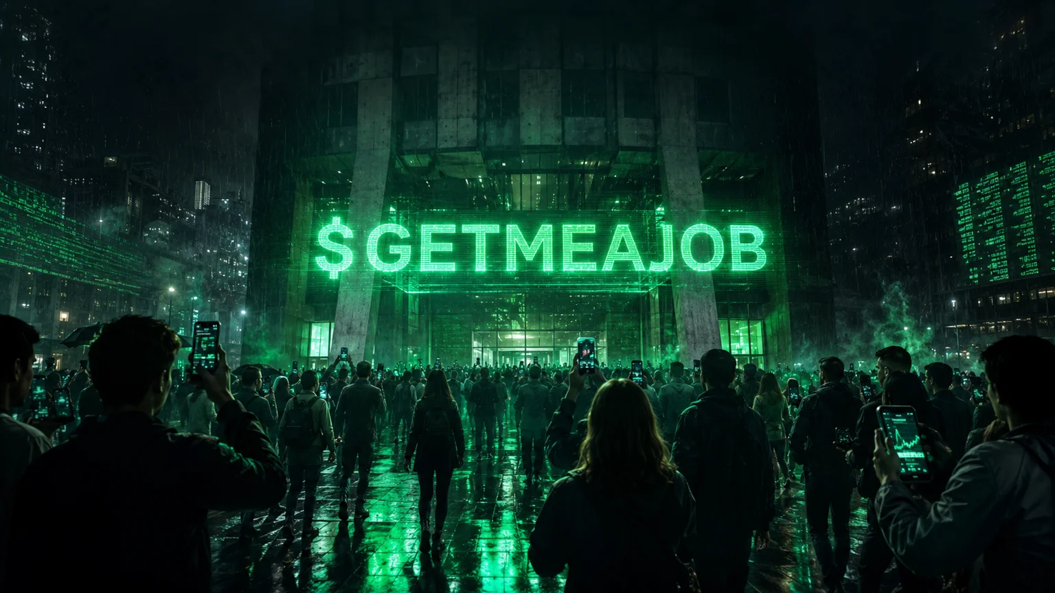 $GETMEAJOB Is Pulling Seven-Figure Solana Volume With a Wallet Mix That Looks Cleaner Than the Usual Pump.fun Sprint