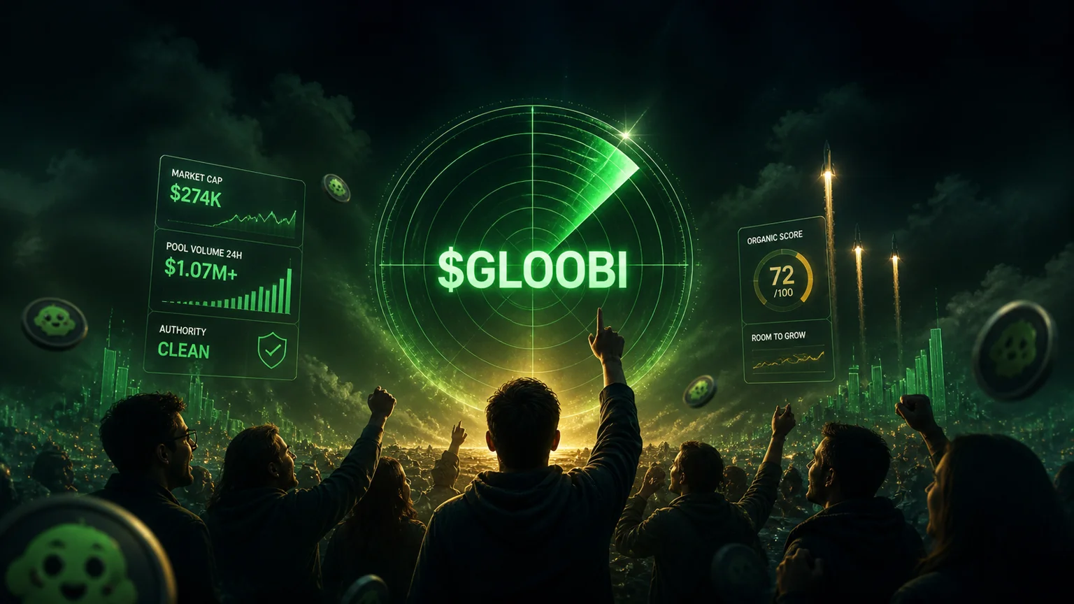 $GLOOBI Turns a Tiny Launch Into a Million-Dollar Volume Test
