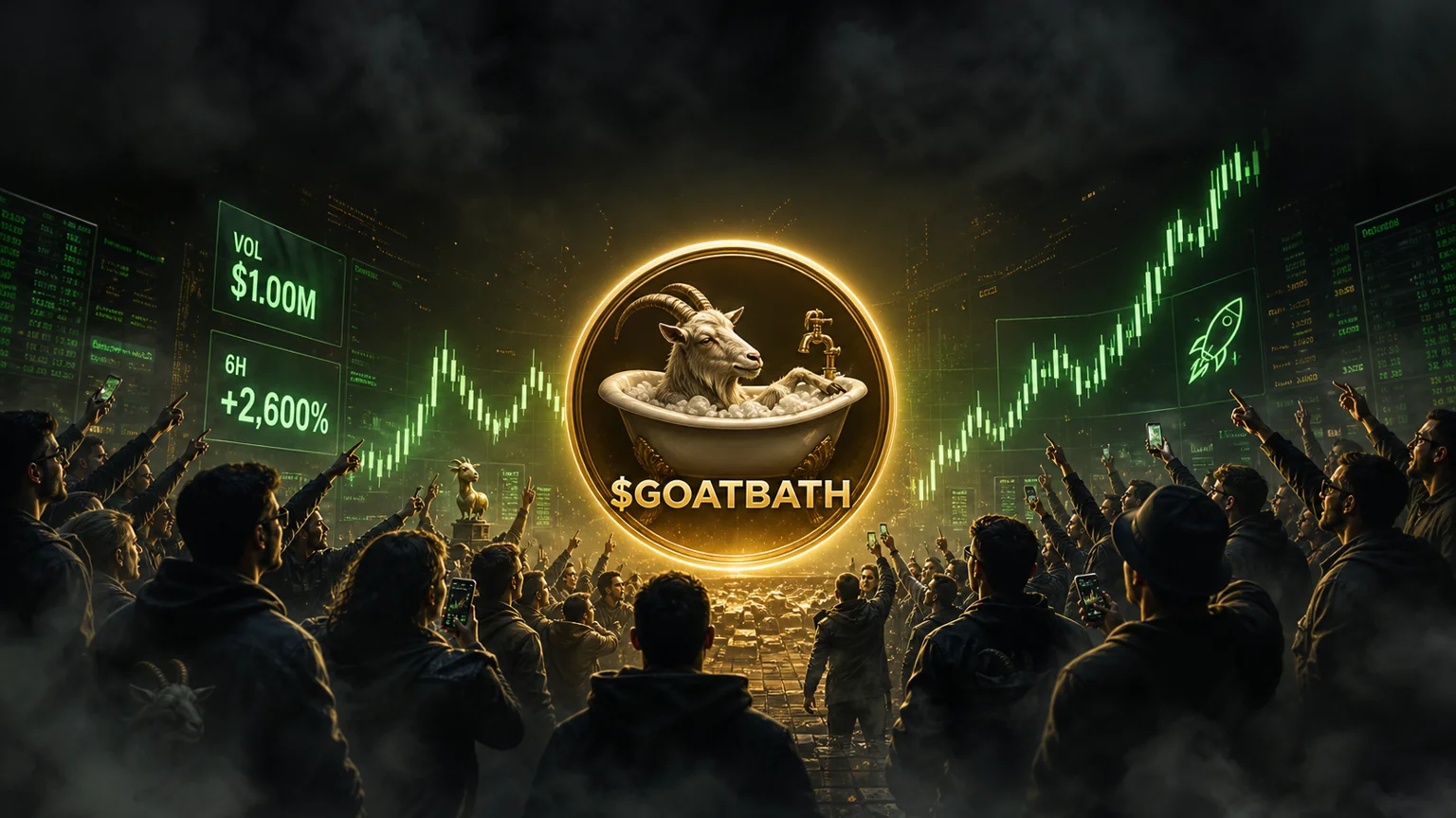 $GOATBATH Turns a Joke Bath Into a Real First-Day Culture Bid